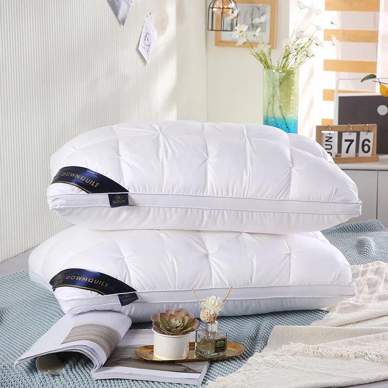 2-Piece Sleep Pillow Set, Soft Hotel Pillows