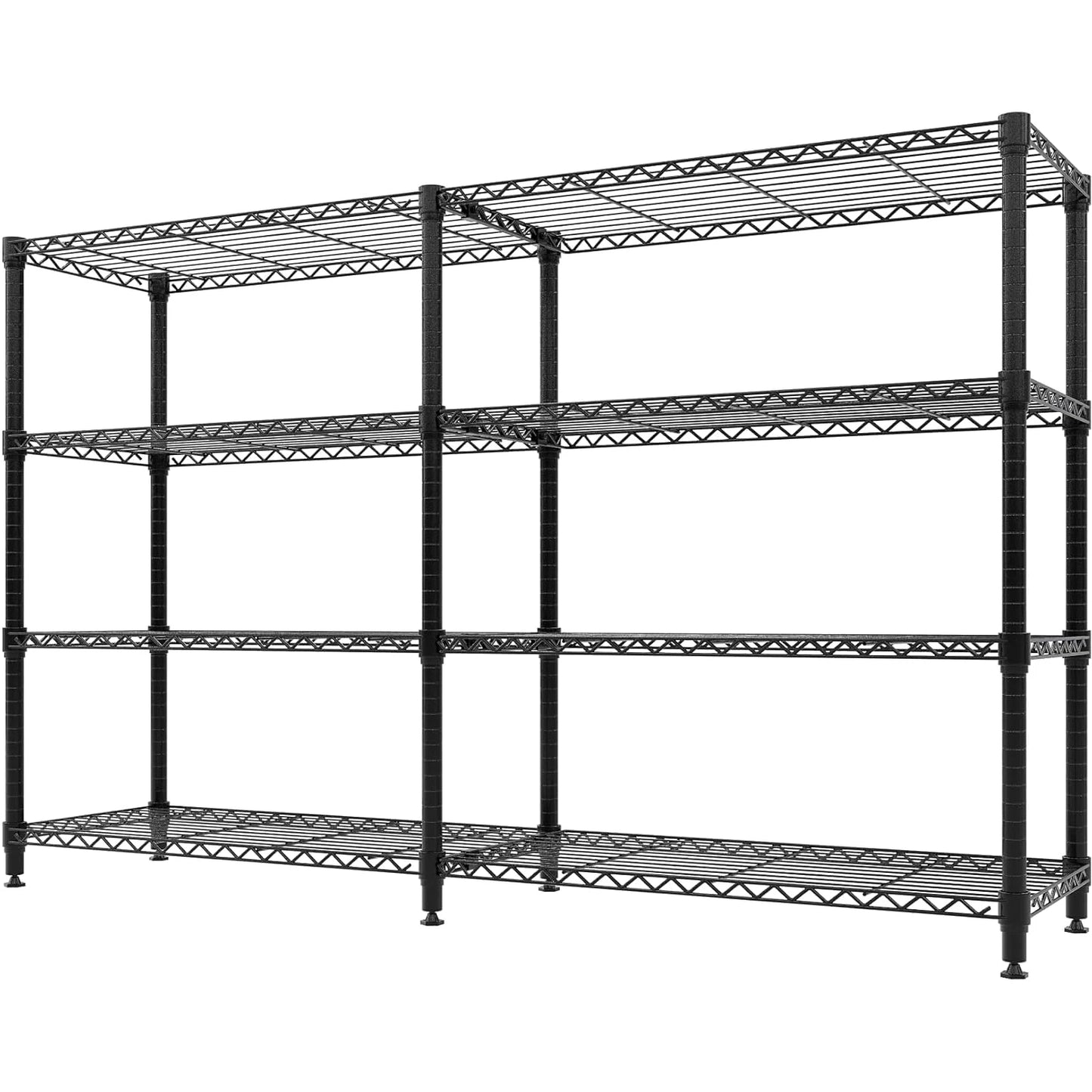 Heavy Duty Metal Shelving Unit 4-Tier