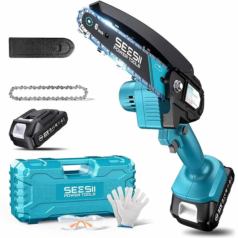 6-inch Cordless Mini Chainsaw Electric