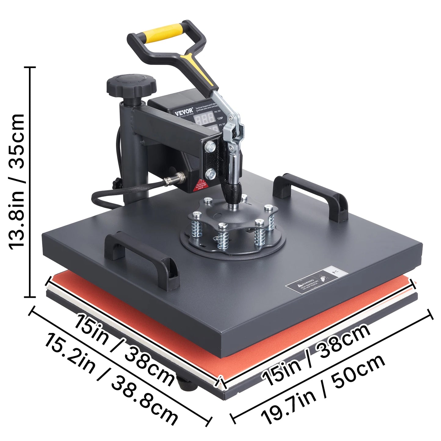 2In1 Heat Press Machine T-shirt Cap