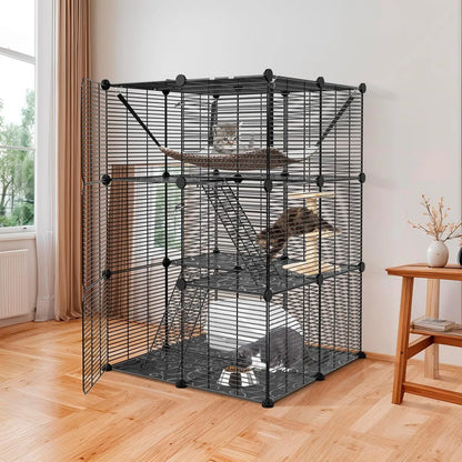 3-Tier Cat Cage Indoor Cat Enclosures