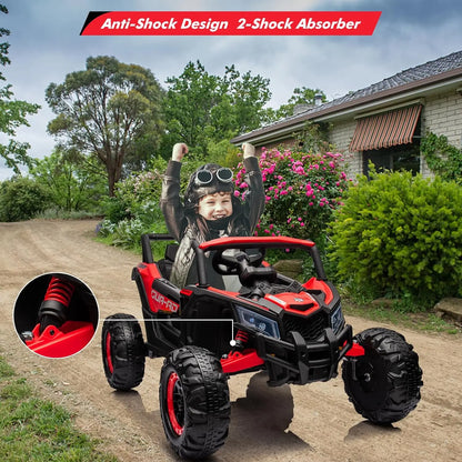 Electric Vehicle Spring Suspension Off-Road Toy