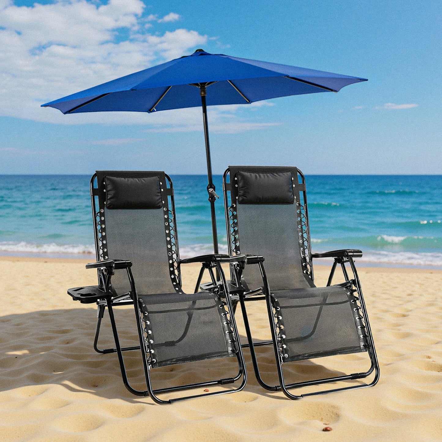 Set of 2 Portable Lounge Chair