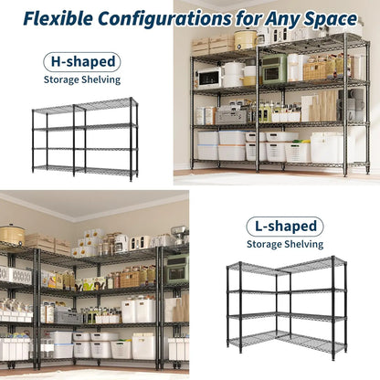 Heavy Duty Storage Shelves 4/5 Tier