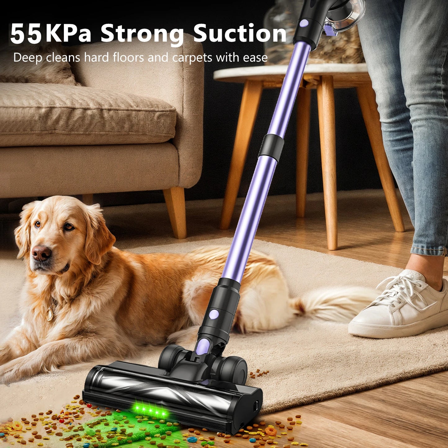 Cordless Vacuum for Carpet/Pet Hair