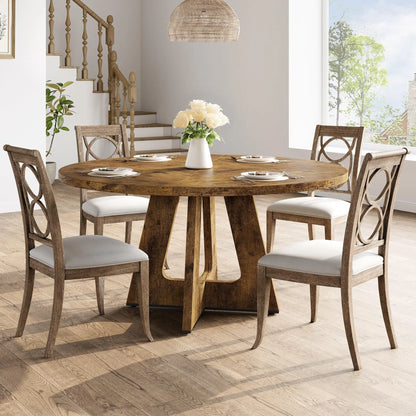 47-Inch Large Wooden Kitchen Table