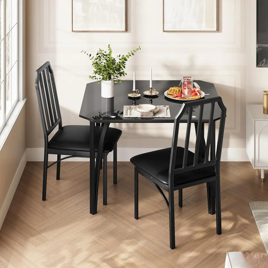 Kitchen Table and Chairs with Padded Seats