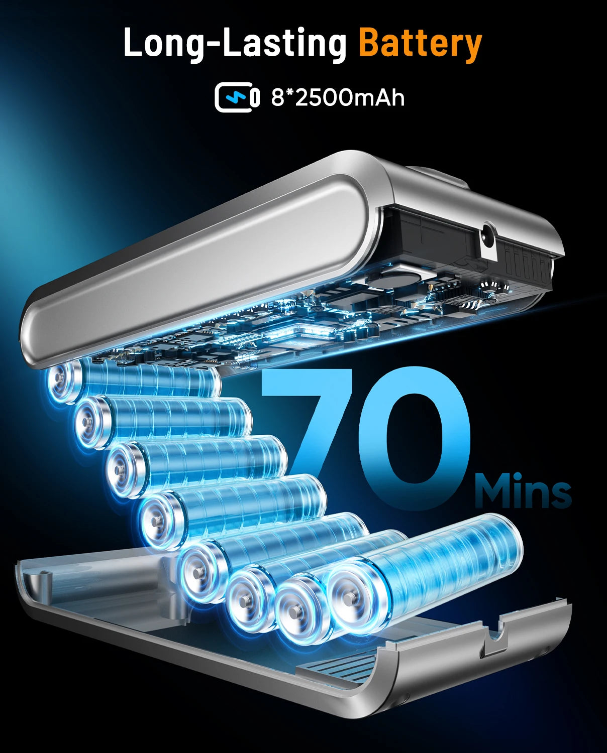 Cordless Vacuum Cleaner 70Mins Runtime
