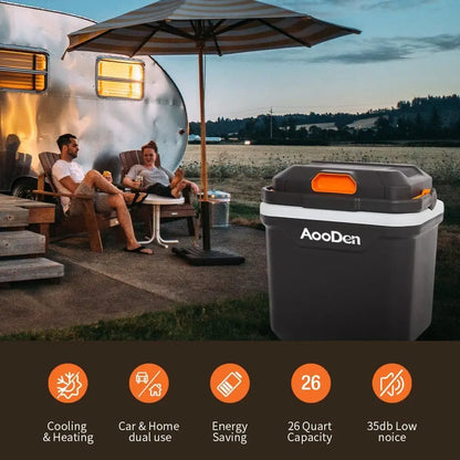 26-Quart Electric Cooler/Warmer