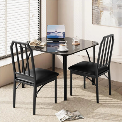 Kitchen Table and Chairs with Padded Seats