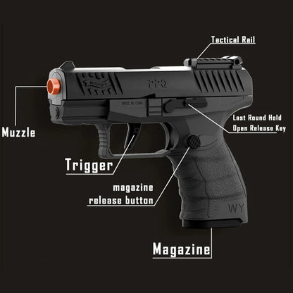 Toy Gun Soft Bullet Pistol