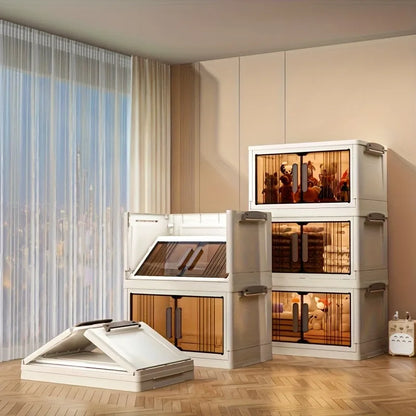Heavy-Duty Plastic Folding Storage Cabinet