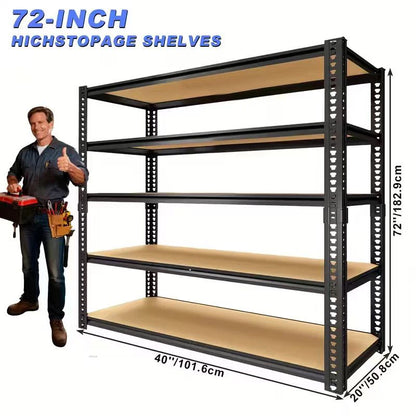 3050 LB Metal Storage Racks Extra Wide 40"