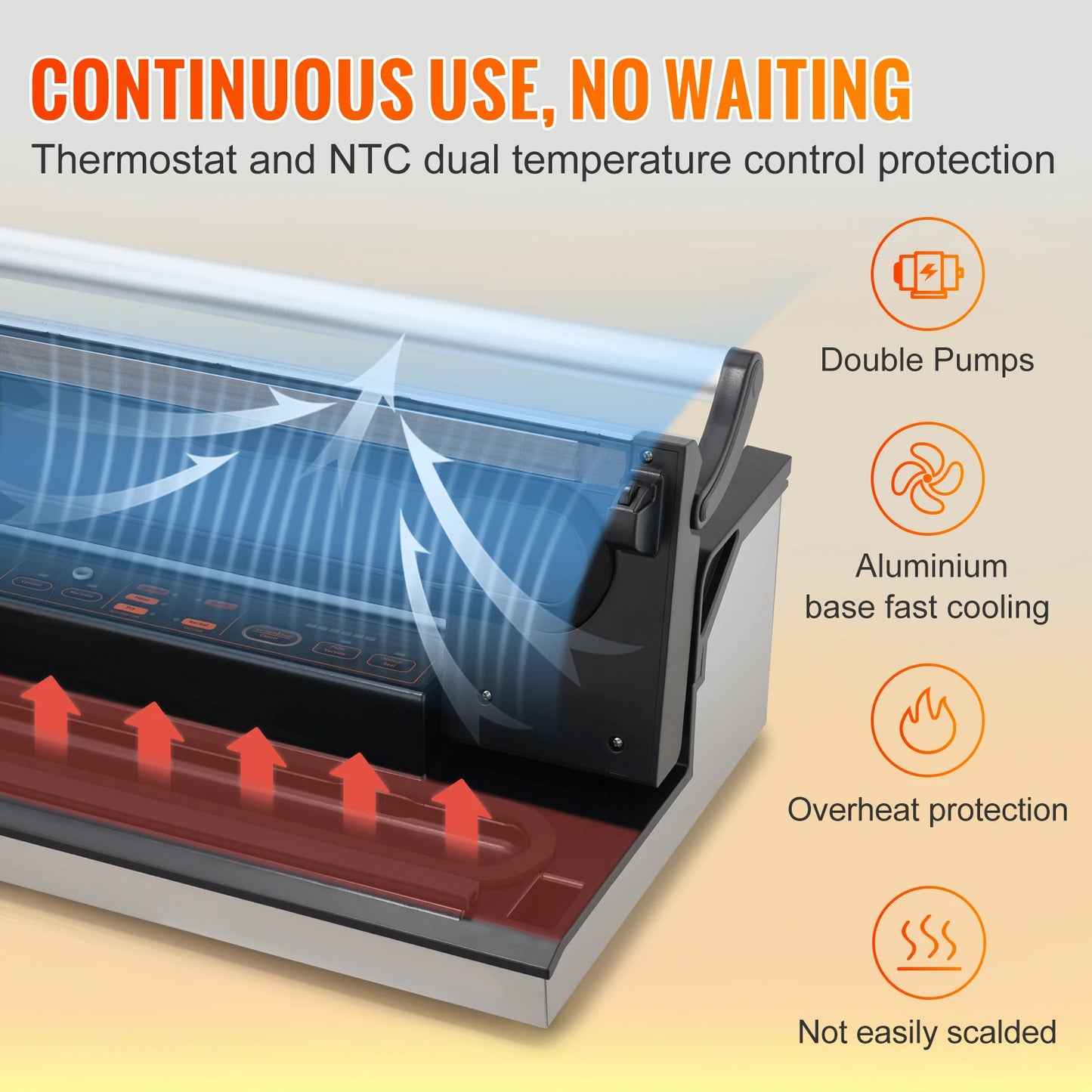 Commercial Vacuum Sealer for Home Kitchen