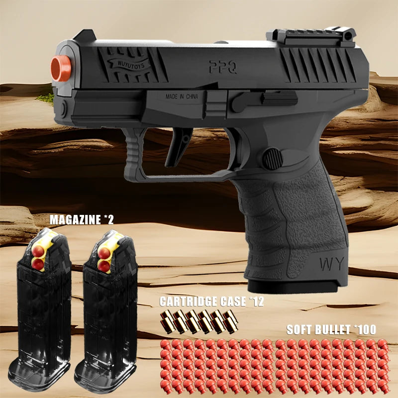 Toy Gun Soft Bullet Pistol