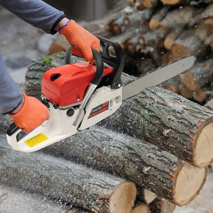 Gasoline Chainsaw with 52cc Engine, 20-inch Bar