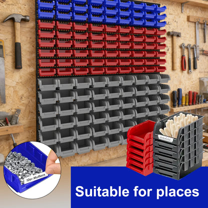 45/90/135pcs Wall-Mounted Tool Organizer