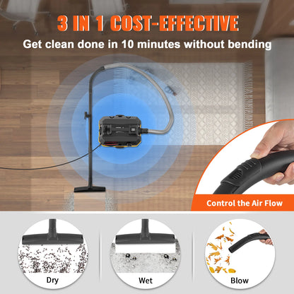 Wet and Dry Vacuum Cleaner & Air Blower