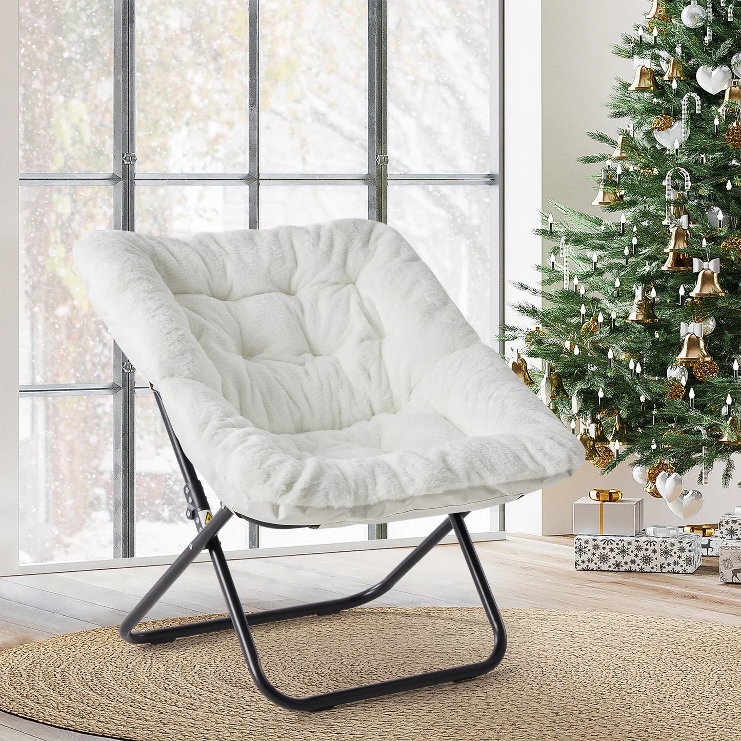 Cozy Saucer Chairs Soft Padded Seat