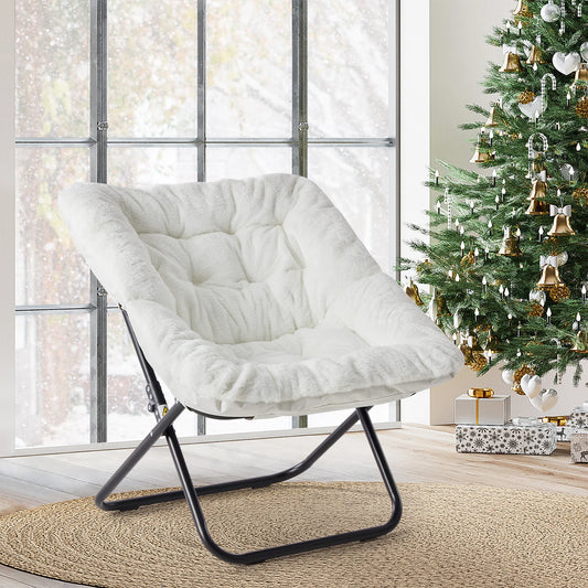 Cozy Saucer Chairs Soft Padded Seat