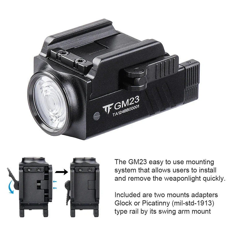 Tactical Led Flashlight Rechargeable