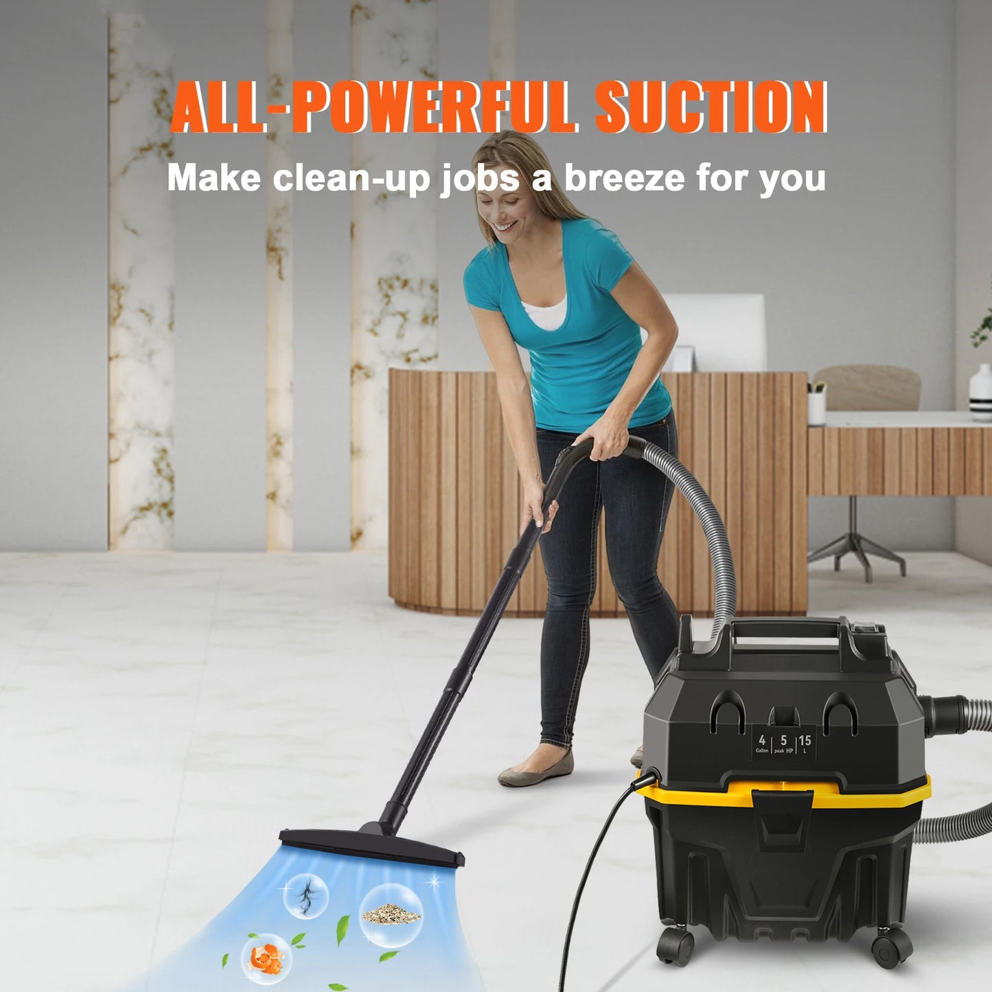 Wet and Dry Vacuum Cleaner & Air Blower
