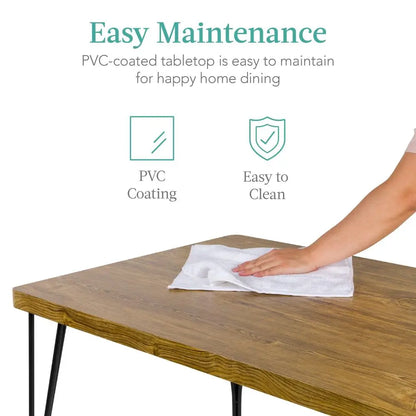 5Piece Modern Rectangular Dining Table