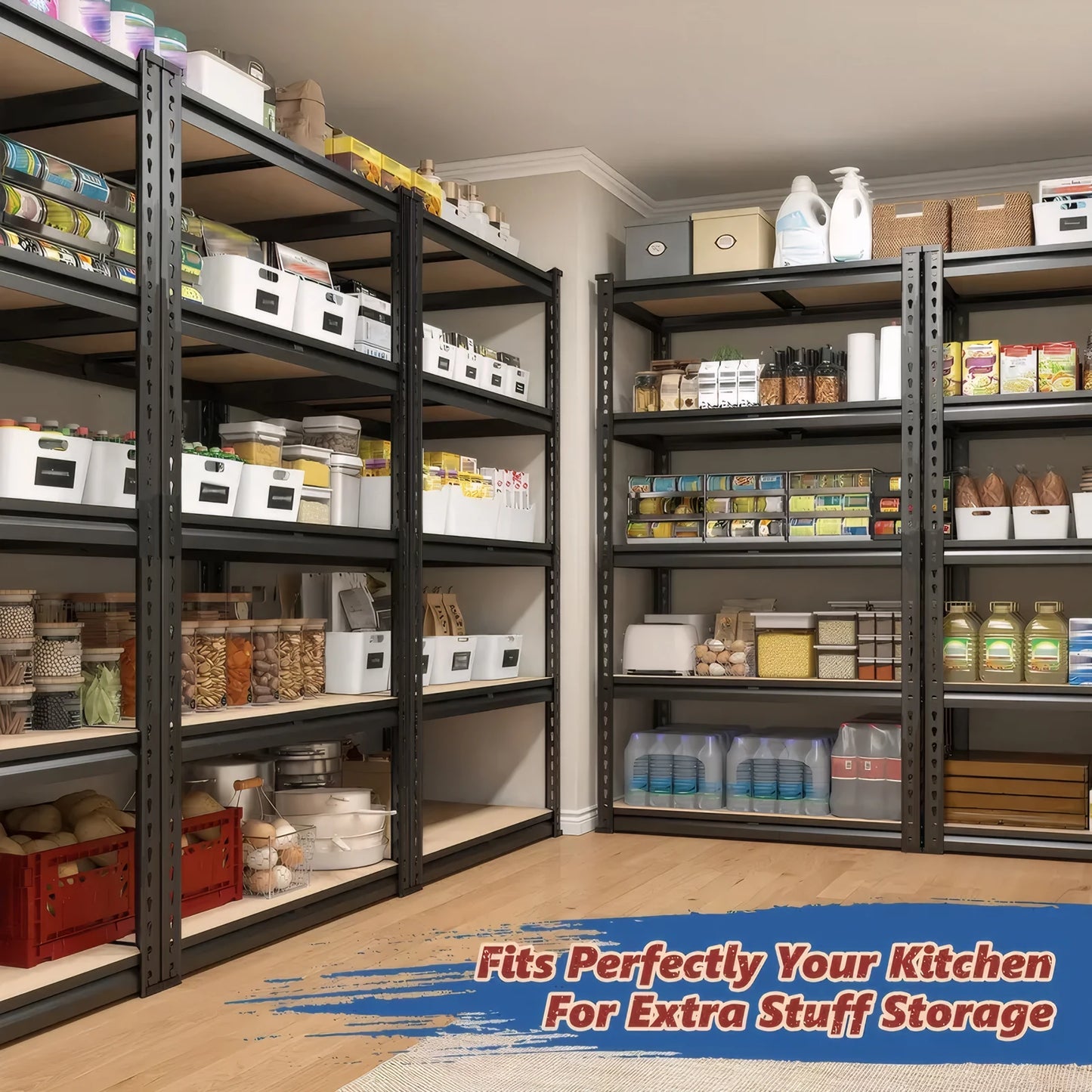 72"/60"H Garage Storage Shelves
