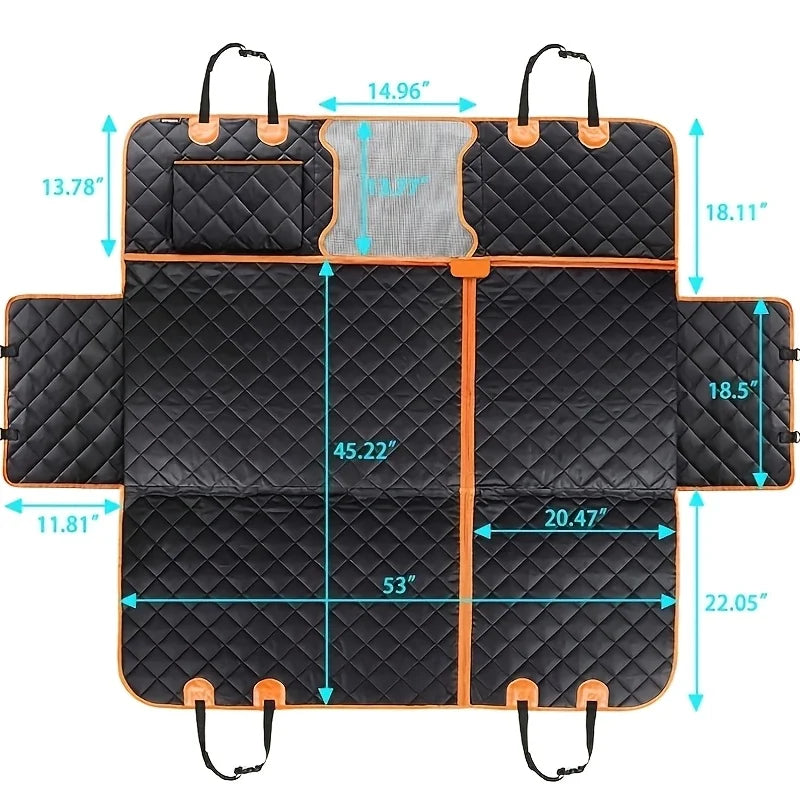 Pet Car Seat Cushion Anti Slip