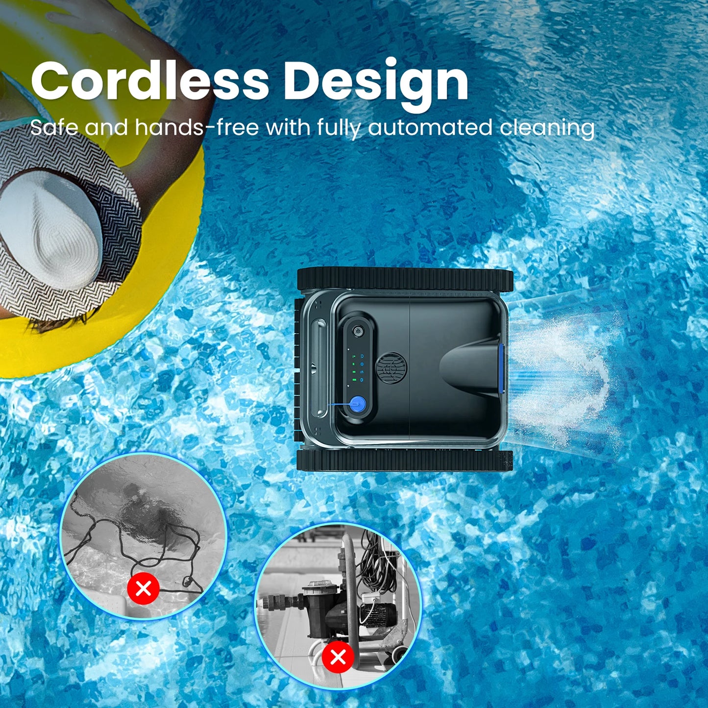 Swimming Pool Robotic Cleaner