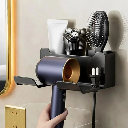 1 Pcs Hair Dryer Stand Bathroom Organizer