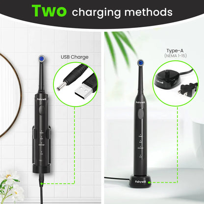 Electric Toothbrush Replacement Heads Rechargeable