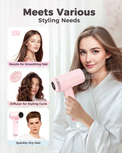 High Speed Hair Dryer Cold Hot Silent