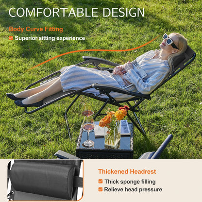 Set of 2 Portable Lounge Chair