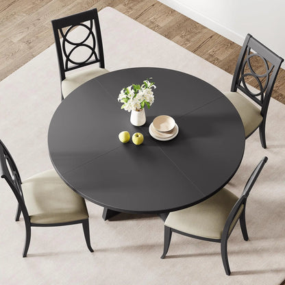 47-Inch Large Wooden Kitchen Table
