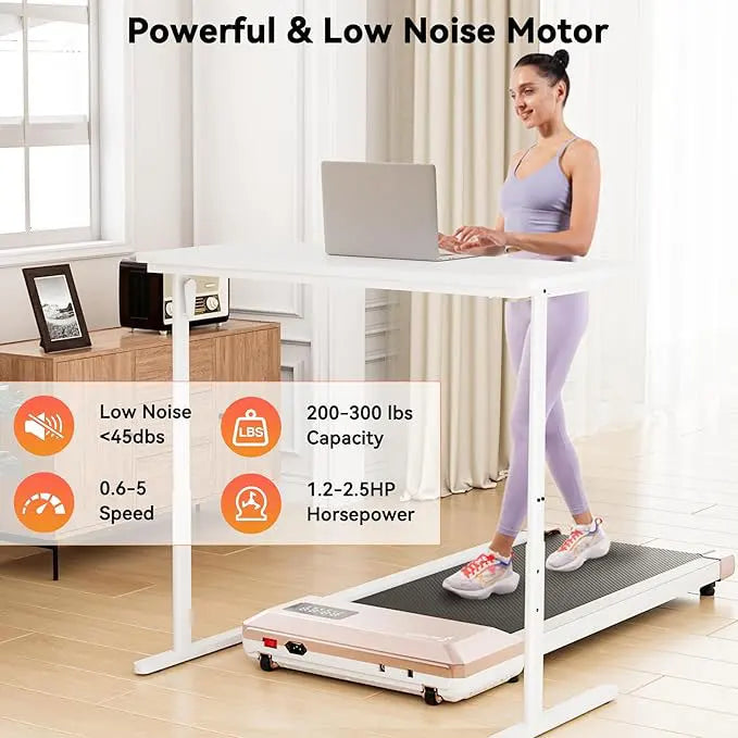 2-in-1 Home/Office Treadmill