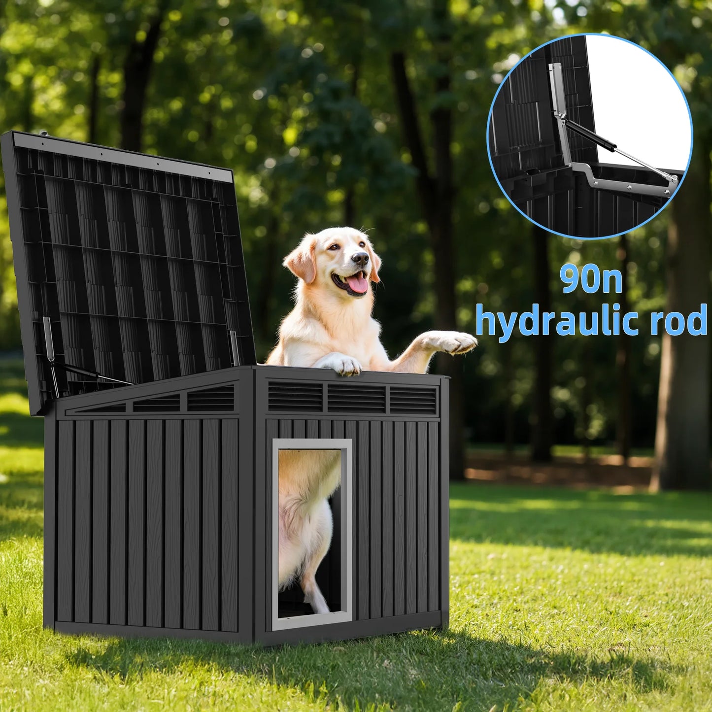 Waterproof Outdoor Insulated Dog Kennel