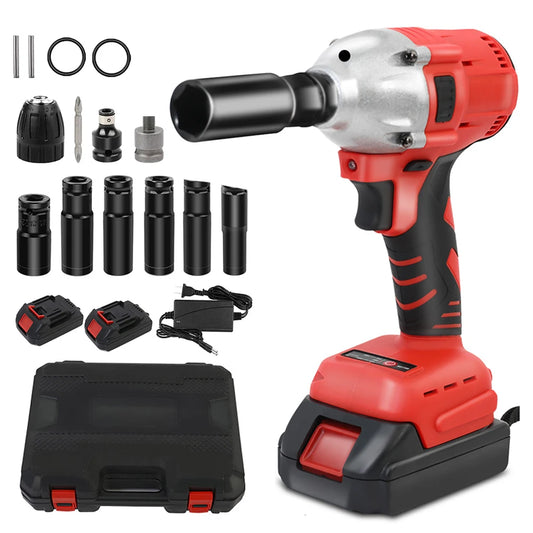20V Cordless Electric Impact Wrench 1/2 Inch