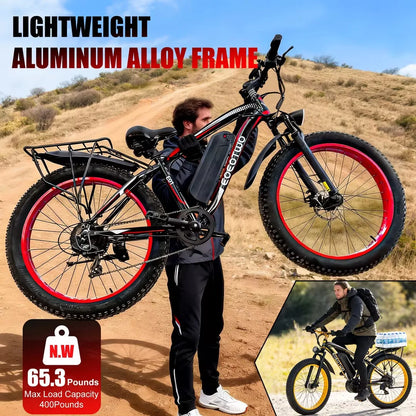 Fat Tire High Speed Mountain Bicycle