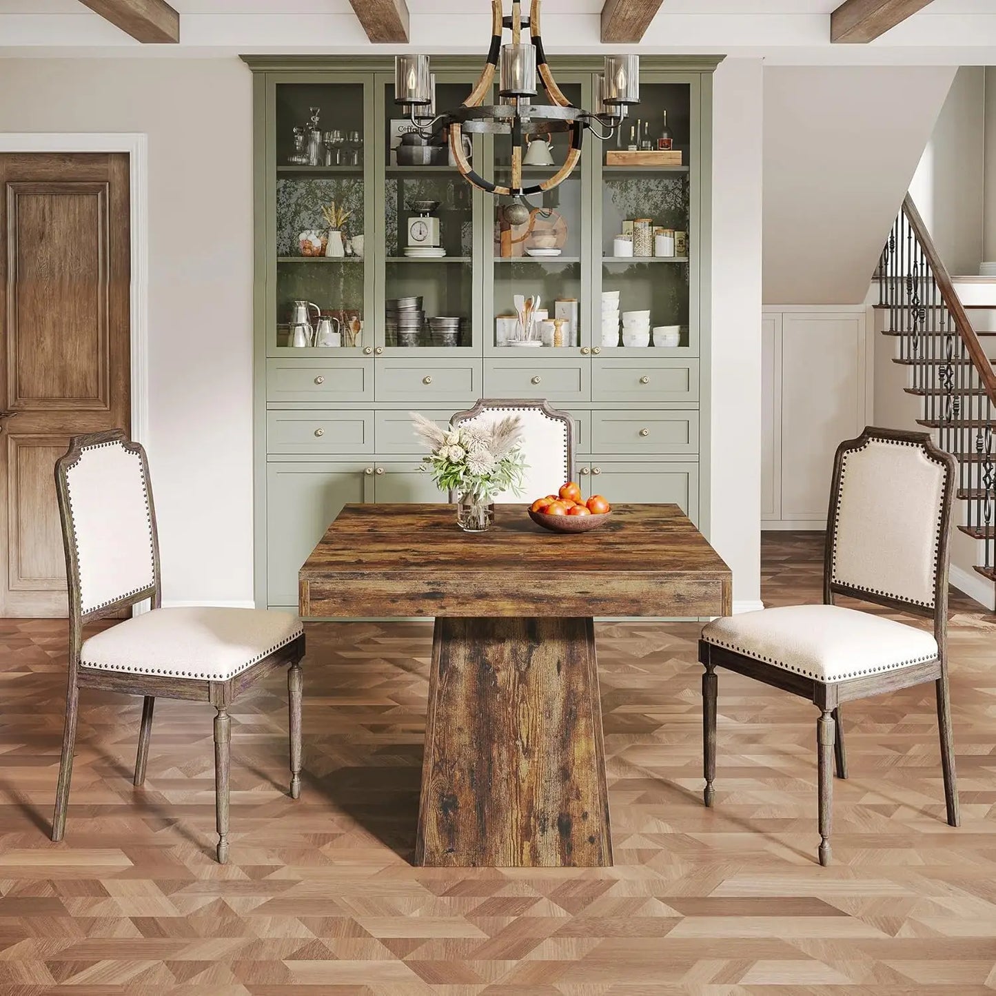 Farmhouse Dinner Table For 4
