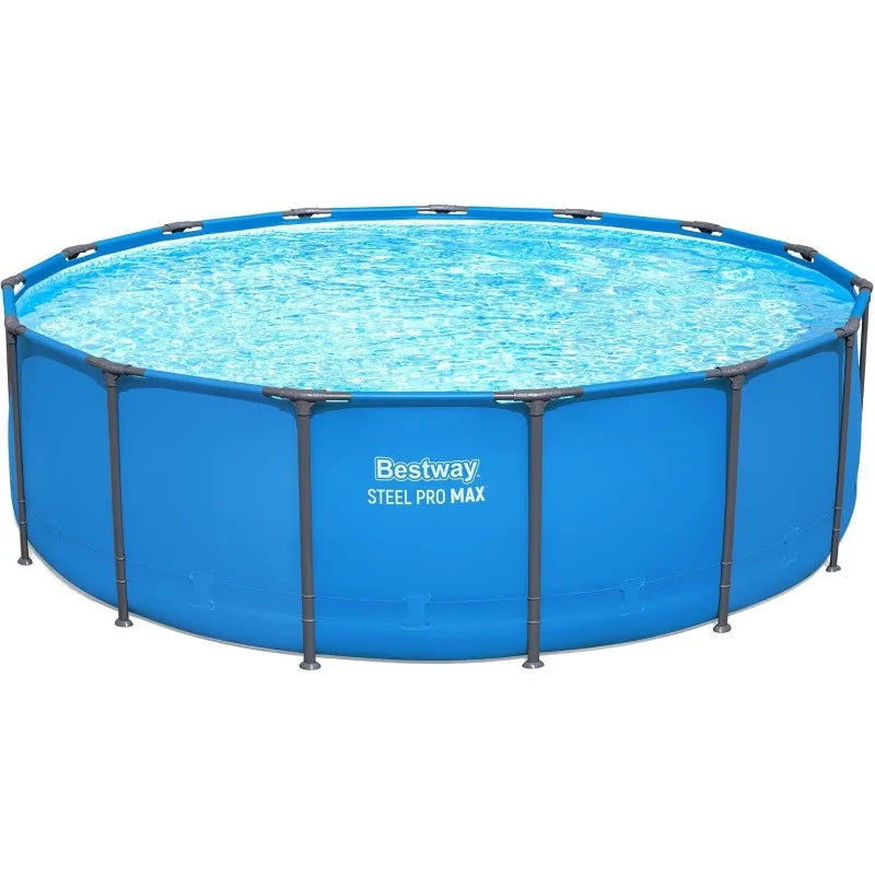 15’ x 48" Above Ground Pool, Metal Frame