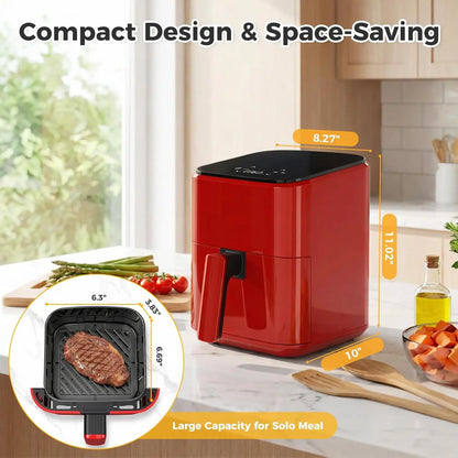 3QT Air Fryer, with Digital Touch Panel