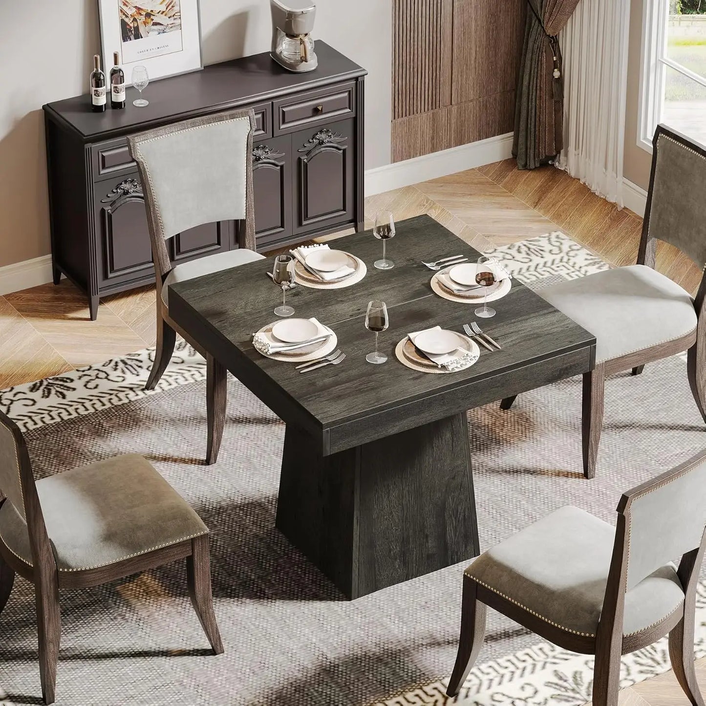 Farmhouse Dinner Table For 4