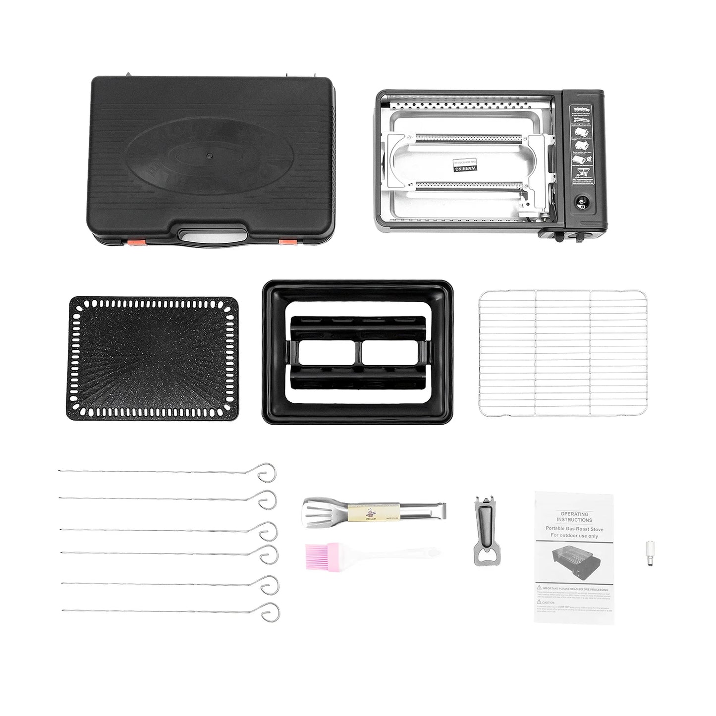 Portable Butane Gas Grill Stove Camping