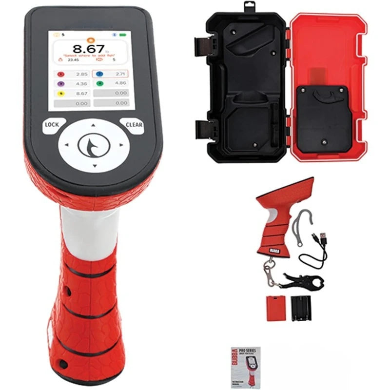 Pro Series Smart Fish Scale - Tournament Fishing Tool with Bluetooth & Rechargeable Battery - 3 Modes, Digital Color Screen