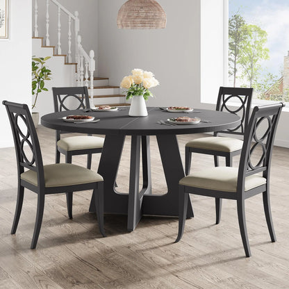 47-Inch Large Wooden Kitchen Table