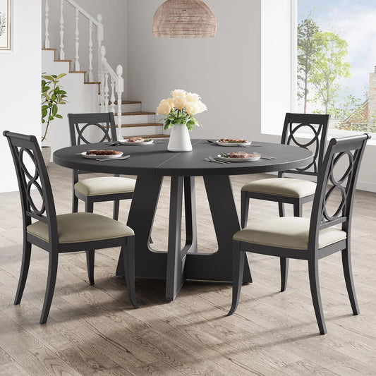 47-Inch Large Wooden Kitchen Table