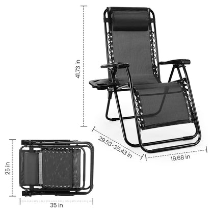 Set of 2 Portable Lounge Chair
