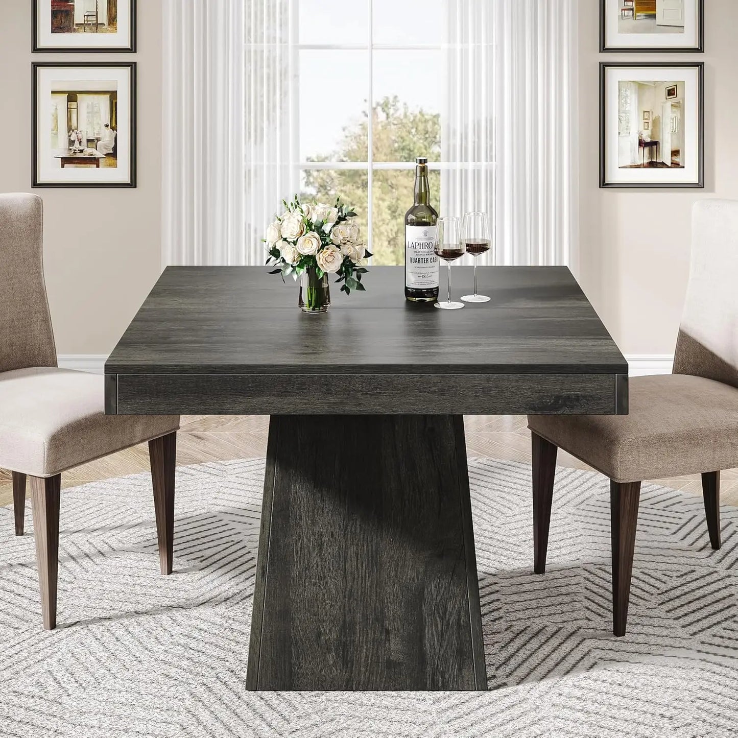 Farmhouse Dinner Table For 4