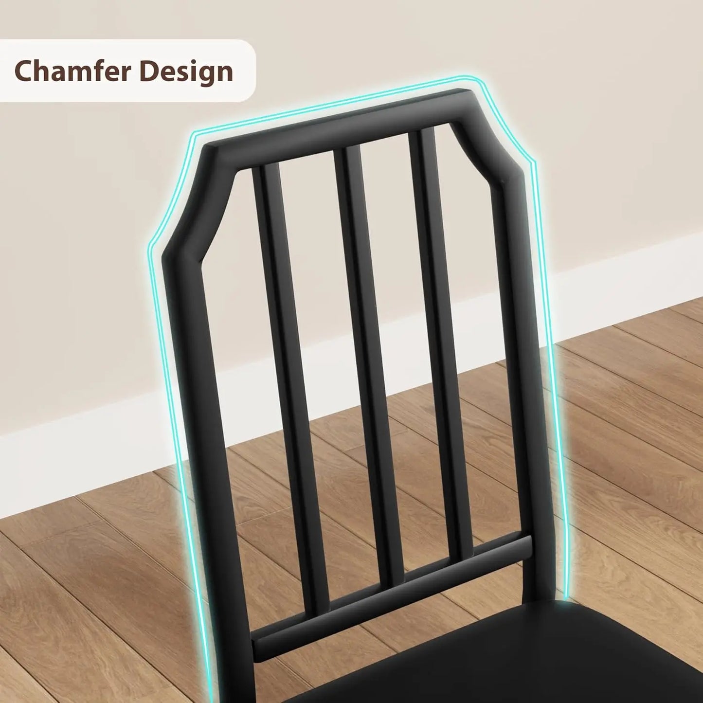Kitchen Table and Chairs with Padded Seats